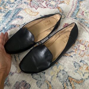 Comfortable Black Flats, good condition